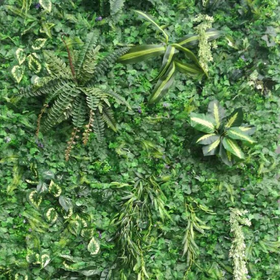 Artificial plants, Decorative green wall Dahlia