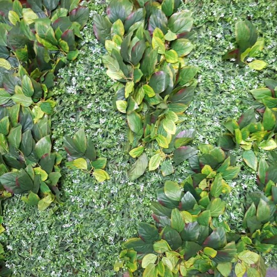 Artificial plants, Decorative green wall Ficus