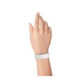 Tyvek Wristbands Solids, Paper access bracelets in white color